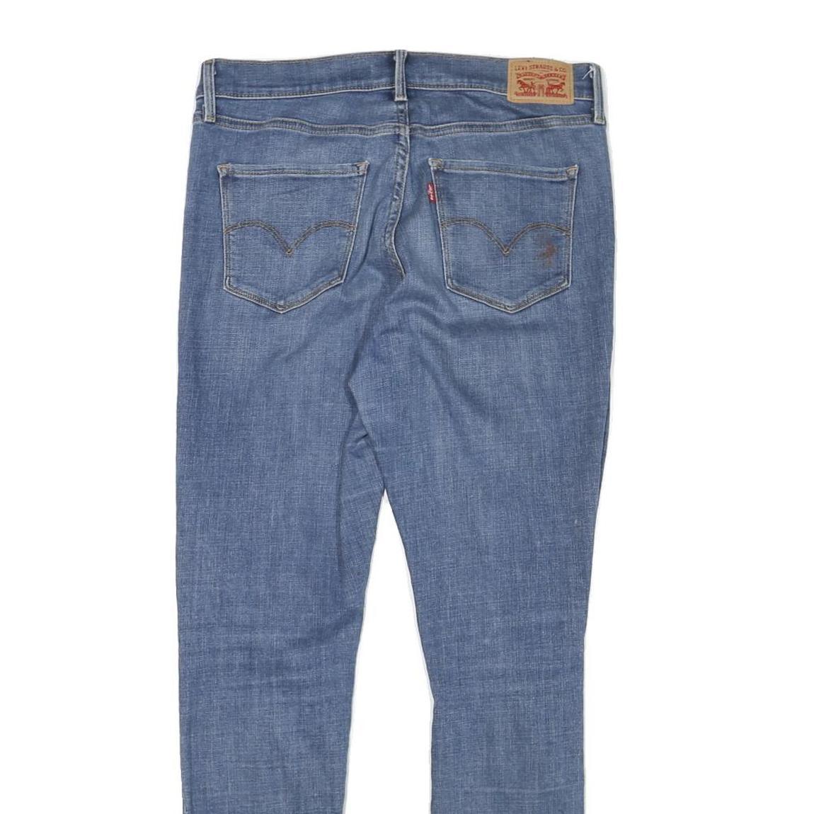 LEVI'S 311 Womens Slim Blue Denim Jeans Zip W29 L29 Classic Style