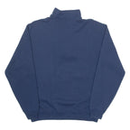 FB Mens Sweatshirt Blue 1/4 Zip S