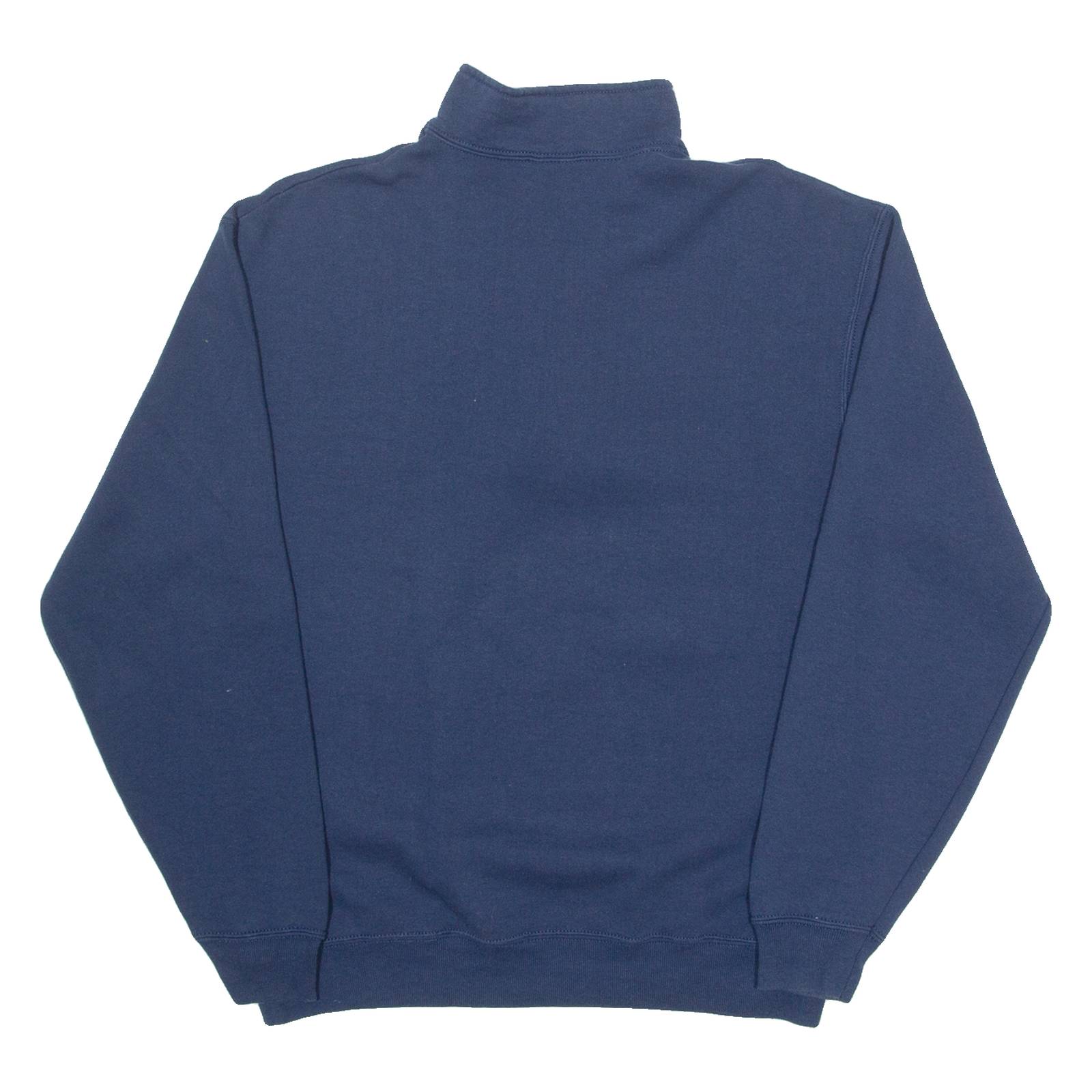 FB Mens Sweatshirt Blue 1/4 Zip S