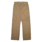 WRANGLER Cargo Mens Trousers Beige Relaxed Straight W30 L32