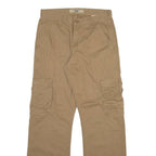 WRANGLER Cargo Mens Trousers Beige Relaxed Straight W30 L32