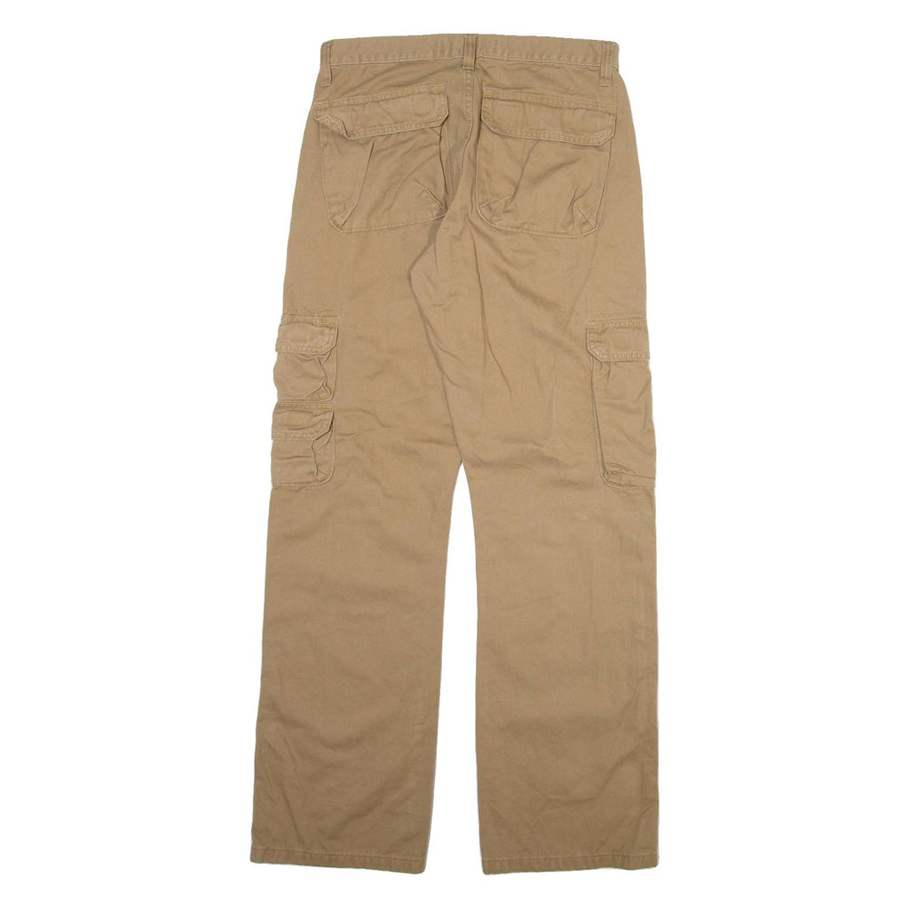 WRANGLER Cargo Mens Trousers Beige Relaxed Straight W30 L32