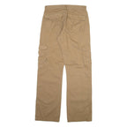 WRANGLER Cargo Mens Trousers Beige Relaxed Straight W30 L32
