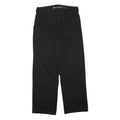 DICKIES Mens Cotton Blend Black Regular Fit Straight Leg Trousers W29 L28