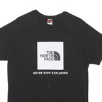THE NORTH FACE Mens Black Graphic T-Shirt M Short Sleeve Crew Neck Exploring