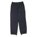 Womens Trousers Black Regular Straight W26 L29