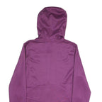 THE NORTH FACE Womens Purple & Pink Hooded Jacket L Polyester Blend Zip
