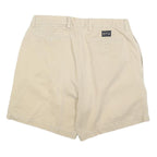 NAUTICA Mens Shorts Beige Casual Plain L W36 Cotton Blend Classic Comfort