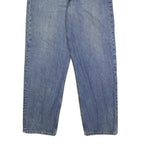 LEVI'S 550 Tapered Mens Jeans Blue Relaxed Cotton Medium W38 L32 Classic Zip