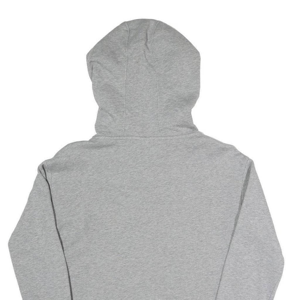 CHAMPION Womens Grey Cropped Hoodie XS Cotton Blend Pullover Casual Sportswear