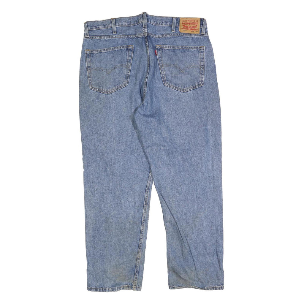 LEVI'S 550 Straight Mens Jeans Blue Relaxed Straight Denim Medium W38 L30 Casual