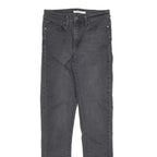 LEVI'S Womens Jeans Black Slim Skinny Denim Medium W27 L32 Stylish Classic Zip