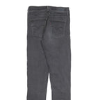 LEVI'S Womens Jeans Black Slim Skinny Denim Medium W27 L32 Stylish Classic Zip