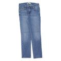 LEVI'S Mid Rise Womens Jeans Blue Slim Skinny Stone Wash W28 L30