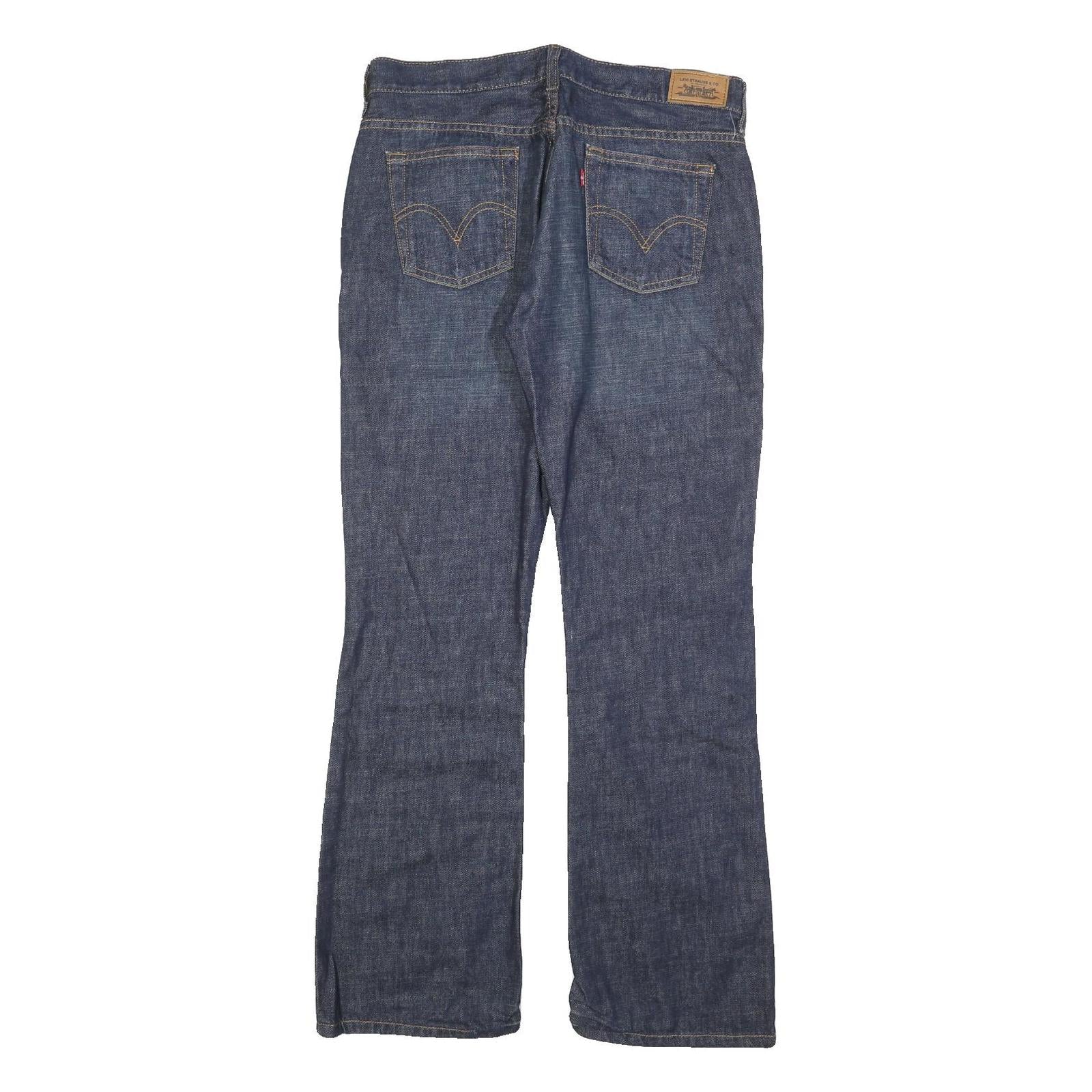 LEVI'S 515 Womens Jeans Blue Regular Bootcut Denim Medium W32 L32 Classic Fit