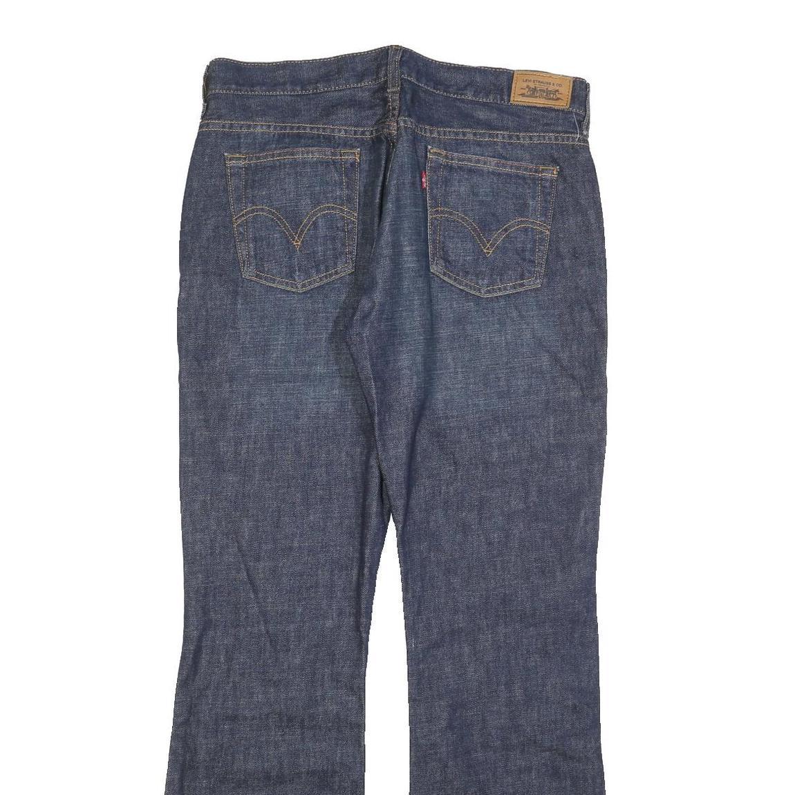 LEVI'S 515 Womens Jeans Blue Regular Bootcut Denim Medium W32 L32 Classic Fit