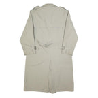 WESTBURY Mens Beige Double Breasted Trench Jacket L Cotton Classic Lightweight