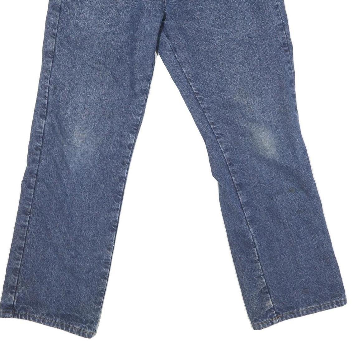 DICKIES Mens Blue Regular Straight Denim Cotton Blend Medium W32 L30 Workwear