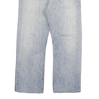 LEVI'S 501 Mens Regular Jeans Denim Light W32 L28 Classic Button Cotton Blend