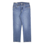 LEVI'S 501 BIG E Womens Jeans Blue Regular Straight Denim Medium W28 L26 Classic