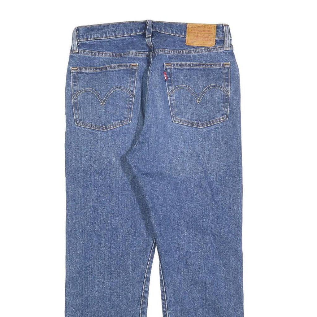 LEVI'S 501 BIG E Womens Jeans Blue Regular Straight Denim Medium W28 L26 Classic