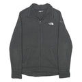 THE NORTH FACE Womens Black Zip Jacket L Polyester Outdoor Casual Warm Layer