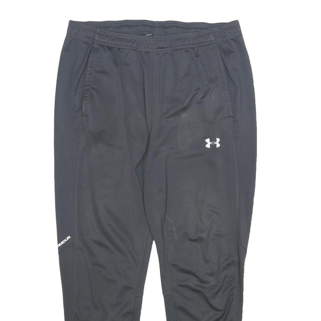 UNDER ARMOUR Mens Joggers Black XL W32 L26 Polyester Blend Sports Casual Gym