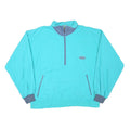 ODLO Mens Blue Zip Jacket XL Polyester Blend Outdoor Casual Lightweight