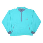 ODLO Mens Blue Zip Jacket XL Polyester Blend Outdoor Casual Lightweight