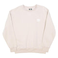 UMBRO Womens Cream Sweatshirt Crew Neck S Cotton Blend Casual Sportswear