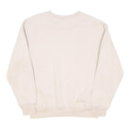 UMBRO Womens Cream Sweatshirt Crew Neck S Cotton Blend Casual Sportswear