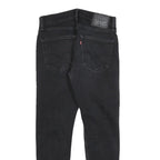 LEVI'S 512 Tapered Mens Jeans Black Slim Tapered Denim W30 L27 Classic Fit