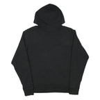 CHAMPION Mens Black Cotton Blend Pullover Hoodie M Camo Logo Sweatshirt