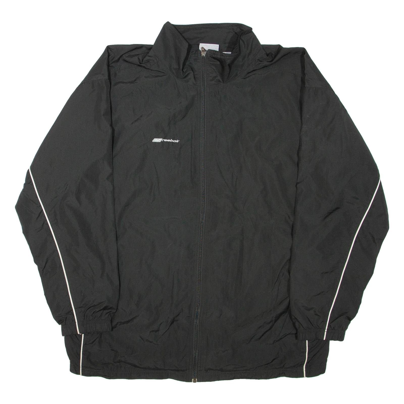 REEBOK Mens Track Jacket Green 2XL