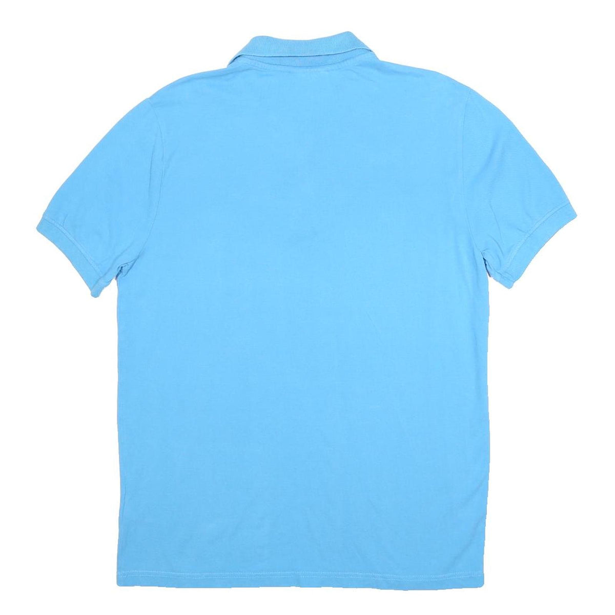 KAPPA Mens Blue Polo Shirt L Cotton Short Sleeve Classic Logo Casual