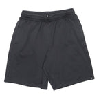 GYMSHARK Mens Shorts Black L W26 Sports Casual Polyester Blend Comfortable