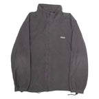 FILA Mens Fleece Jacket Grey L