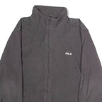FILA Mens Fleece Jacket Grey L