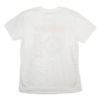 GARAN Mens White 1989 World Series Oakland Athletics Graphic T-Shirt XL Short