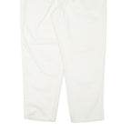 LEVI'S Womens White Relaxed Straight Denim Jeans W36 L28 Classic Zip Cotton
