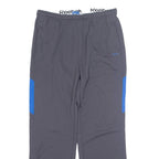 REEBOK Mens Track Pants Grey Straight 2XL W34 L31