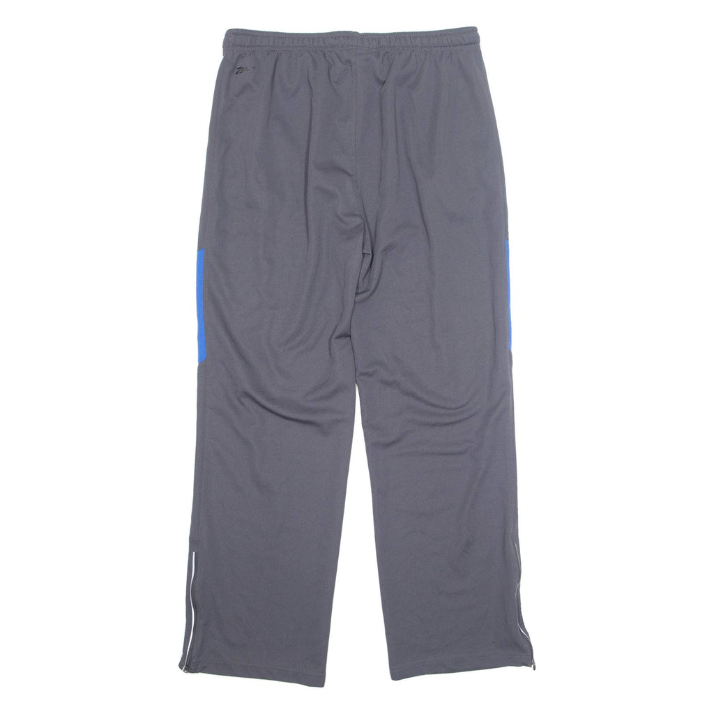 REEBOK Mens Track Pants Grey Straight 2XL W34 L31