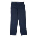 DICKIES Workwear Womens Trousers Blue Slim Tapered W30 L30