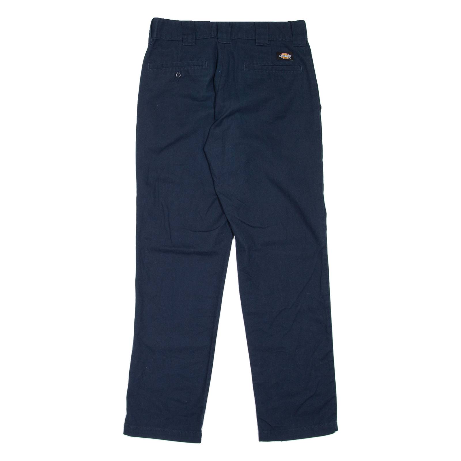 DICKIES Workwear Womens Trousers Blue Slim Tapered W30 L30