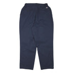 DICKIES Mens Cotton Blend Navy Relaxed Straight Trousers W28 L28 Workwear Casual