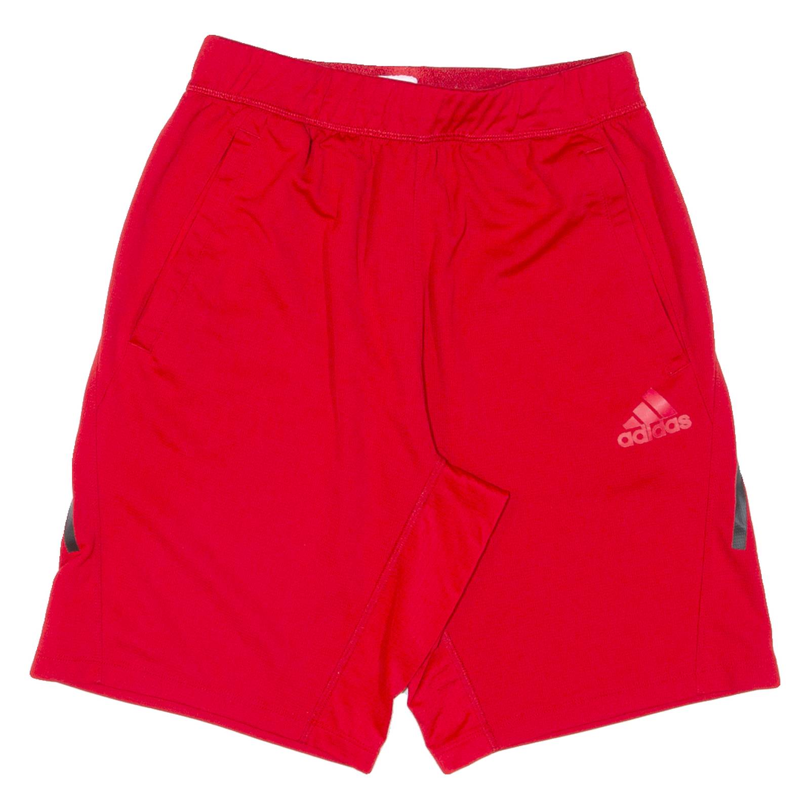 ADIDAS Mens Sports Shorts Red Relaxed S W26