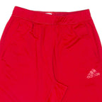 ADIDAS Mens Sports Shorts Red Relaxed S W26