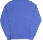 NIKE Womens Blue Hoodie M Cotton Blend Pullover Drawstring Hood Casual