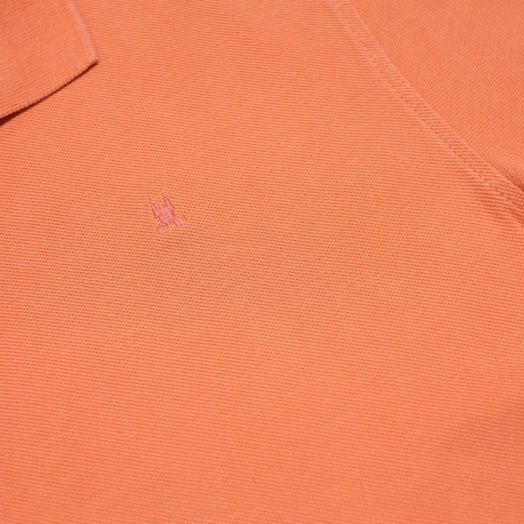 GAASTRA Mens Orange Cotton Short Sleeve Plain 2XL Polo Shirt Classic Fit