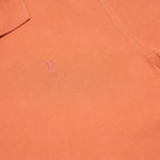 GAASTRA Mens Orange Cotton Short Sleeve Plain 2XL Polo Shirt Classic Fit